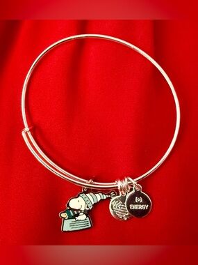 Alex and Ani Peanuts Sledding Bracelet